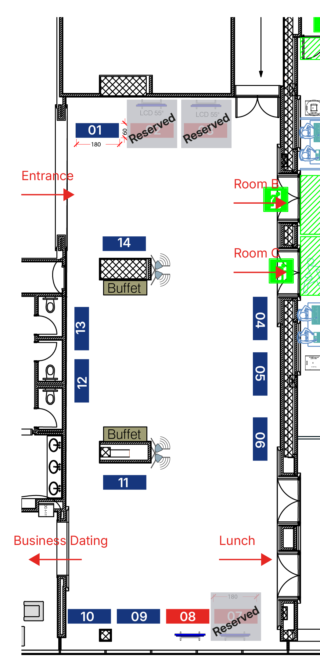 CyberSeg 360 2026 A4L_Plan Stands_v4 Floor plan