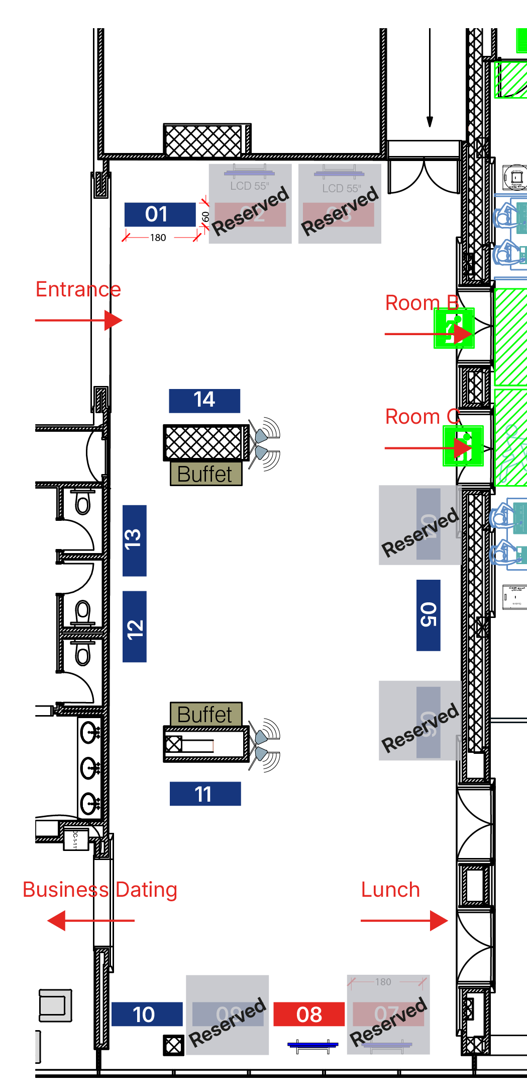 CyberSeg 360 2026 A4L_Plan Stands_v7 Floor plan